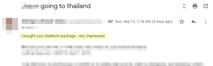 Screenshot of the original comment